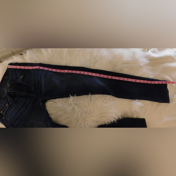 J. Crew Reid Reid Classic Dark Wash Straight Leg Slim Jeans Size 26 - Picture 7 of 13